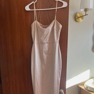 Elegant Pink Evening Gown